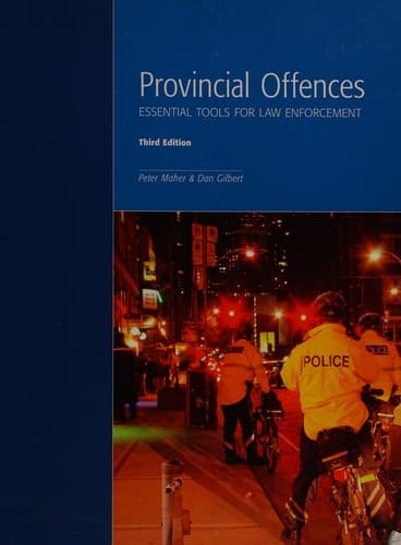 Tapa de Provincial offences