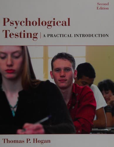 Tapa de Psychological testing