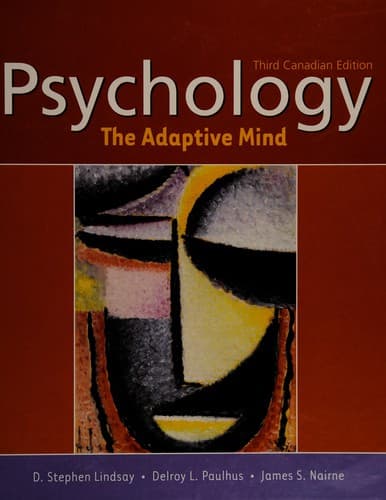 Tapa de Psychology
