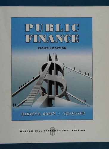 Tapa de Public finance