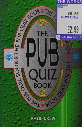Tapa de The pub quiz book