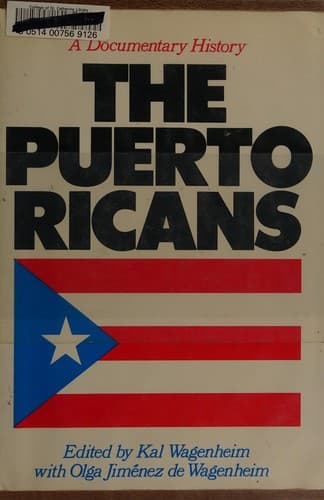 Tapa de Puerto Ricans a Documentary History