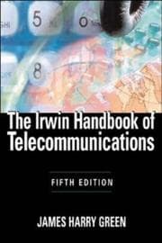 Tapa de The Irwin Handbook of Telecommunications, 5E (Irwin Handbook of Telecommunications)