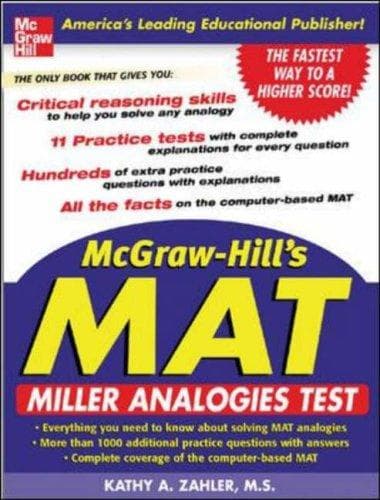 Tapa de McGraw-HIll's MAT