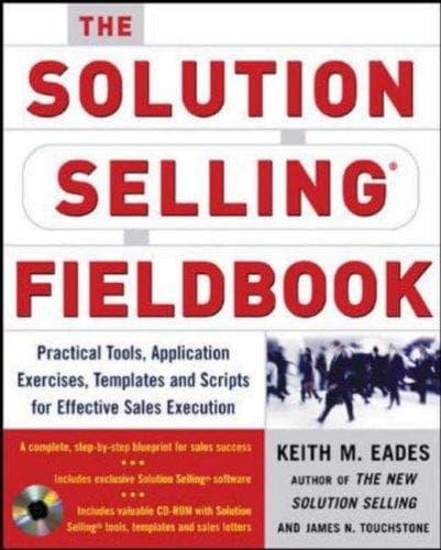 Tapa de The solution selling fieldbook