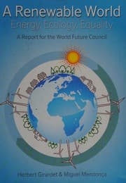 Tapa de A renewable world