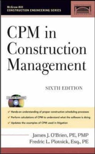 Tapa de CPM in construction management