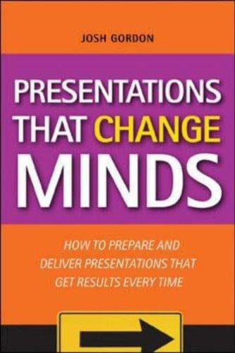 Tapa de Presentations that change minds