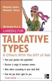 Tapa de Careers for Talkative Types & Others With the Gift of Gab, 2nd ed. (Careers for You Series)