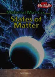 Tapa de States of Matter (Raintree Freestyle: Material Matters)