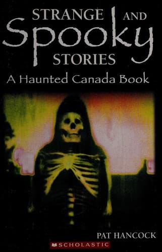 Tapa de Strange and spooky stories