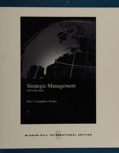 Tapa de Strategic management