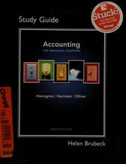 Tapa de Study Guide for Accounting, Chapters 1-15 (Financial Chapters)