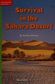Tapa de Survival in the Sahara Desert