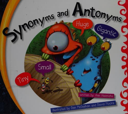 Tapa de Synonyms and Antonyms