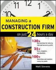 Tapa de Managing a Construction Firm on Just 24 Hours a Day