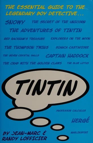 Tapa de Tintin