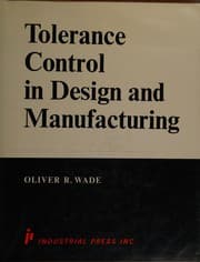 Tapa de Tolerance control in design and manufacturing