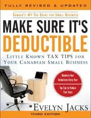 Tapa de Make sure it's deductible