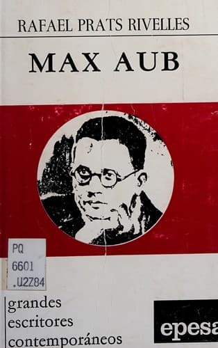 Tapa de Max Aub