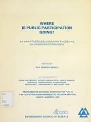 Tapa de Where is public participation going?