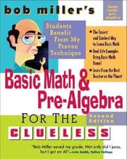 Tapa de Bob Miller's Basic Math and Pre-Algebra for the Clueless, 2nd Ed. (Bob Miller's Clueless Series)