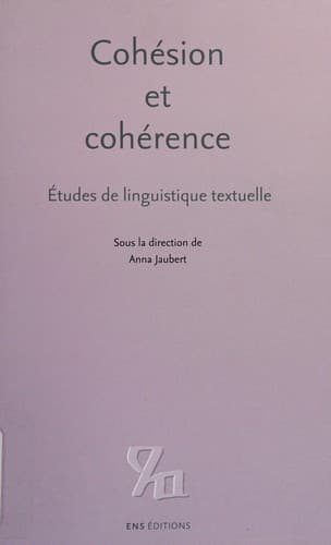 Tapa de Cohésion et cohérence