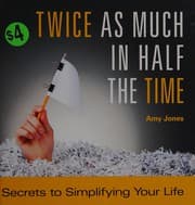 Tapa de Twice as much in half the time