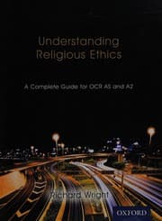 Tapa de Understanding religious ethics