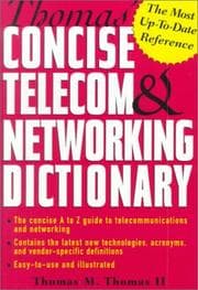 Tapa de Thomas' concise telecom and networking dictionary