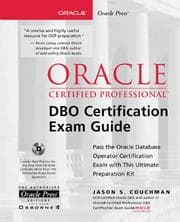 Tapa de Oracle certified professional
