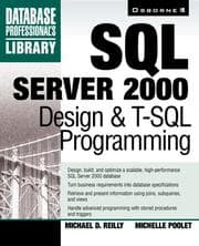 Tapa de SQL Server 2000 design & T-SQL programming