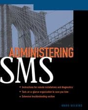 Tapa de Administering SMS