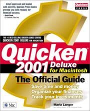 Tapa de Quicken(r) 2001 Deluxe For Macintosh