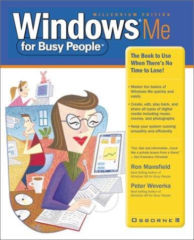 Tapa de Windows Me for busy people