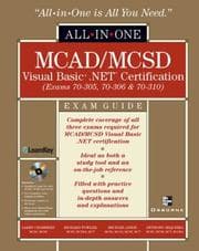 Tapa de All-in-one MCAD/MCSD Visual Basic .NET certification