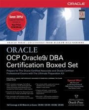 Tapa de OCP Oracle9i DBA Certification Boxed Set