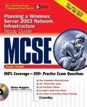 Tapa de MCSE planning a Windows server 2003 network infrastructure study guide