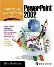 Tapa de How to do everything with PowerPoint 2002