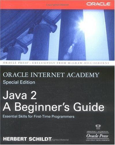 Tapa de Oracle Internet Academy, Java 2