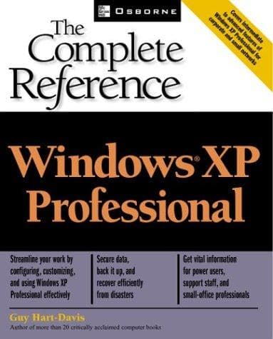 Tapa de Windows(R) XP Professional