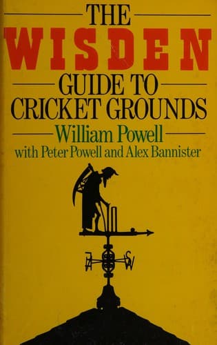 Tapa de The Wisden guide to county cricket grounds