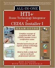 Tapa de HTI+ Home Technology Integration All-in-One Exam Guide (All-in-One)