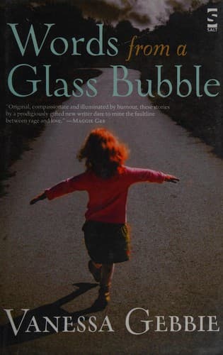 Tapa de Words from a glass bubble