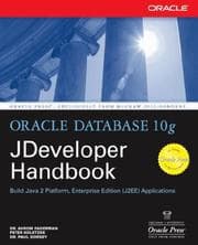 Tapa de Oracle JDeveloper 10g handbook