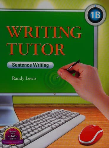 Tapa de Writing tutor
