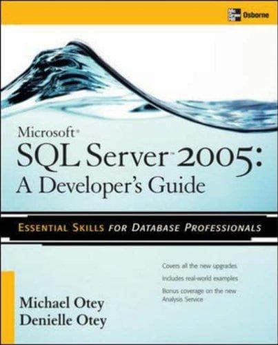Tapa de Microsoft SQL Server 2005 developer's guide