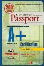 Tapa de Mike Meyers' A+ Certification Passport, Third Edition (Mike Meyers' Certification Passport)