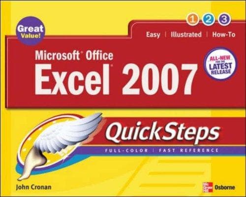 Tapa de Microsoft Office Excel 2007 QuickSteps (Quicksteps)