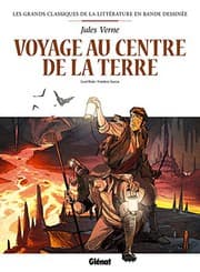 Tapa de Voyage au centre de la terre en BD